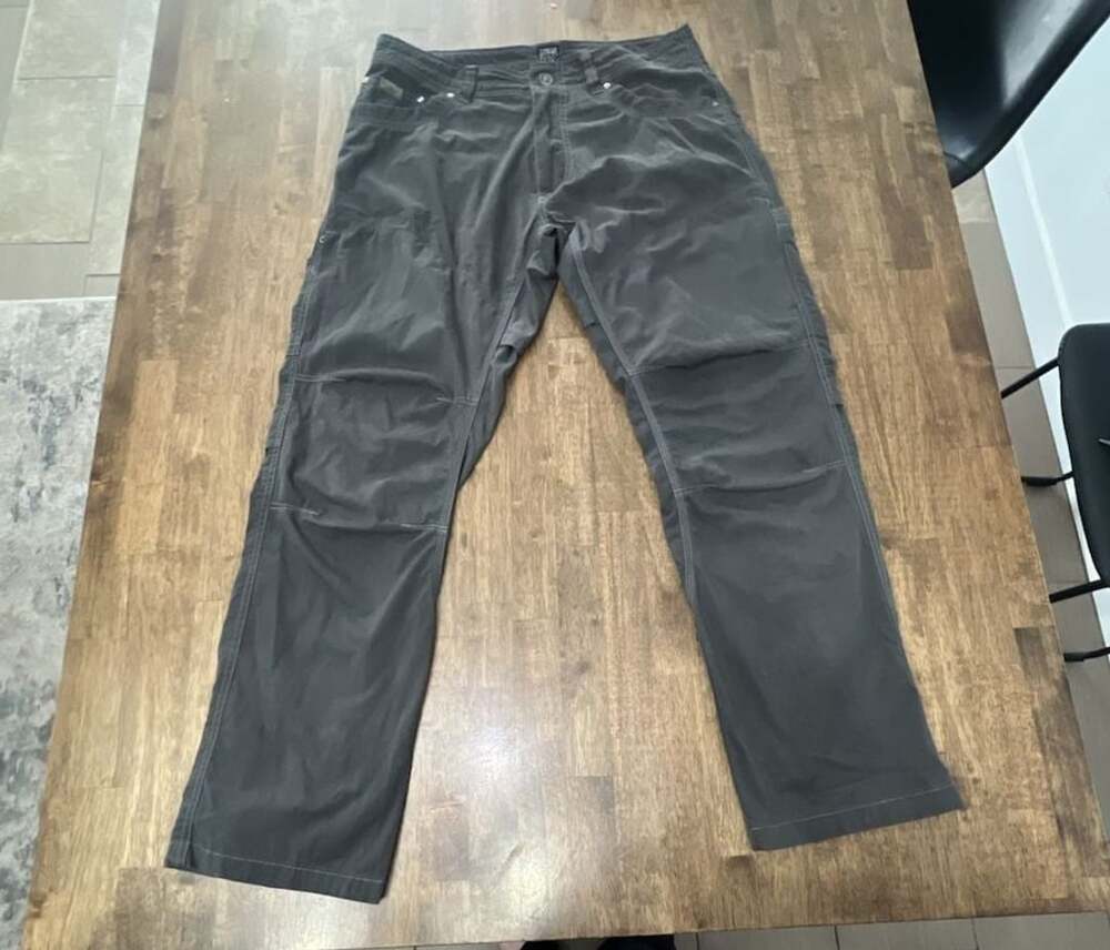 Kuhl Renegade Pants Dark Gray Hiking Cargo 32x30